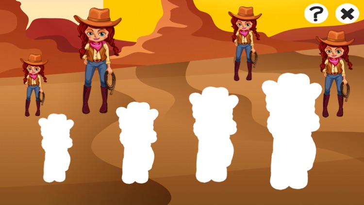 A Cowboys & Indians Children Learning Game screenshot-3