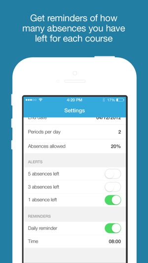 Facool - college attendance tracker(圖4)-速報App