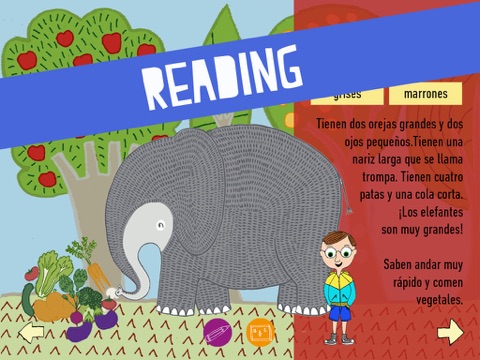 Learning spanish - Animals FREE screenshot 3