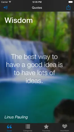 HeartQuotes screenshot 1