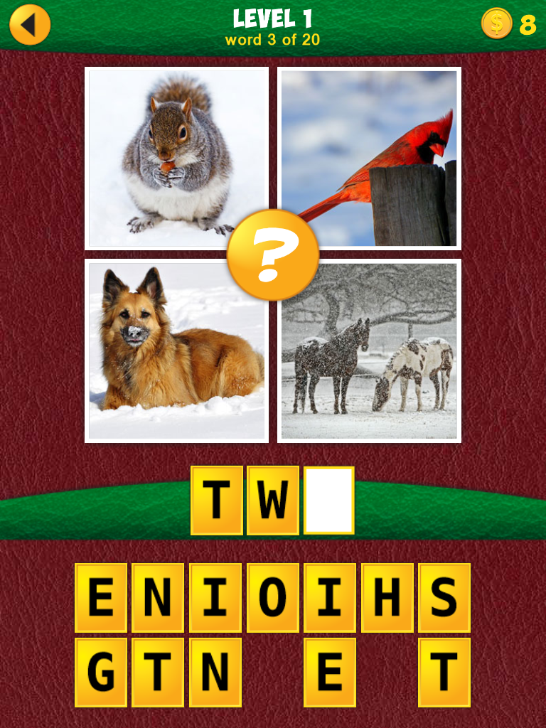 4 Pics: Find the odd word II