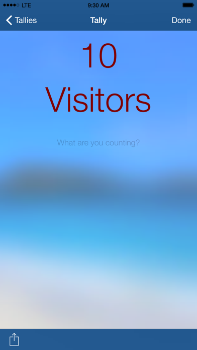 Swipe Counting screenshot