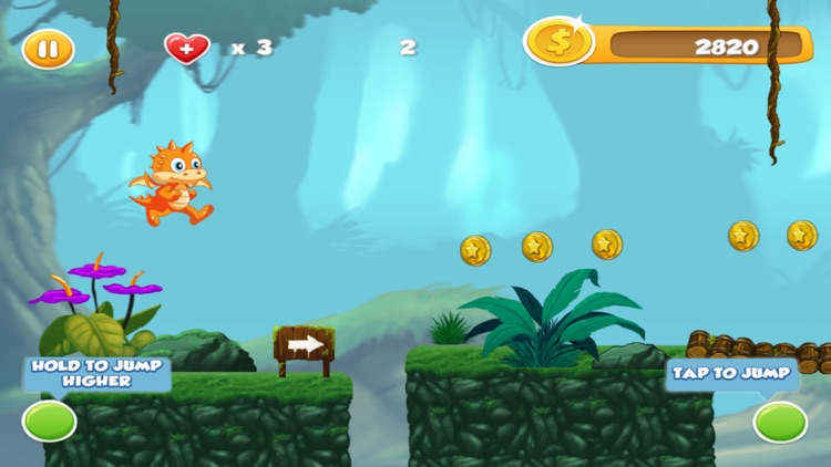 A Little Dragon Adventure Game For Kids -