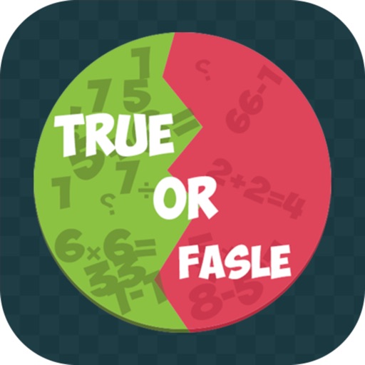 True Or False - Math icon