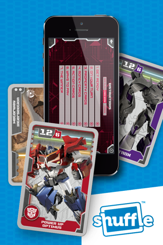 TRANSFORMERSCards by Shuffle screenshot 3