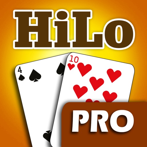 Atlantic City Hi-lo Cards PRO - Live Addicting High or Lower Card Casino Game icon