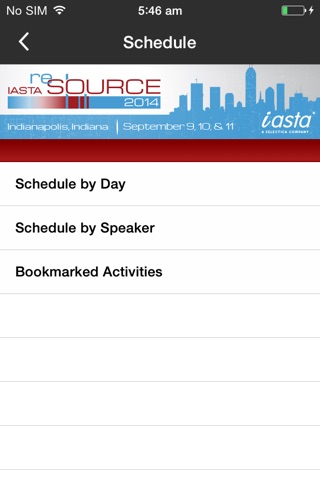 IASTA Events screenshot 4