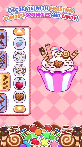 Game screenshot My Cupcake Maker - Create, Decorate and Eat Sweet Cupcakes hack