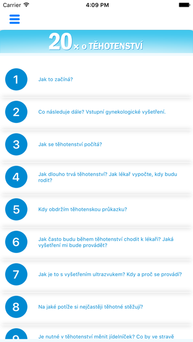 How to cancel & delete 20x O těhotenství from iphone & ipad 2