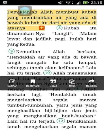 Screenshot #4 pour Alkitab Digital +