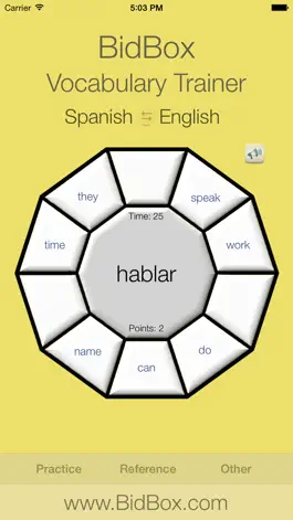 Game screenshot Spanish Vocabulary Trainer apk