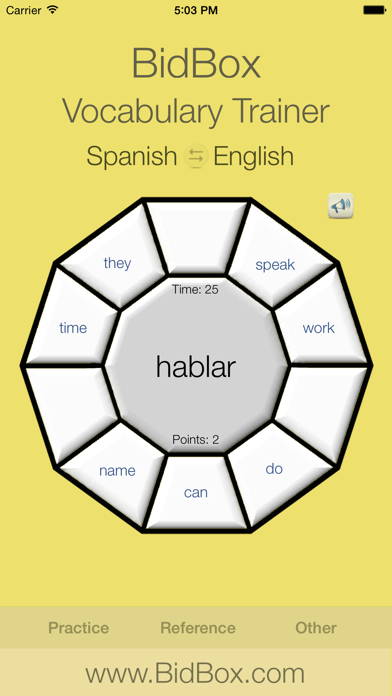 Spanish Vocabulary Trainerのおすすめ画像2