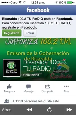 Game screenshot RISARALDA 100.2 FM TU RADIO hack