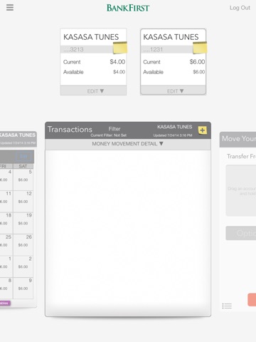 BankFirst Business for iPad screenshot 3