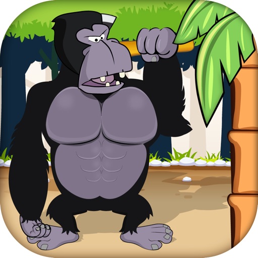 Tree Chopper King Kong - Banana Monkey Wood Cutter Icon