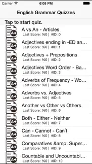 english grammar quizzes lite iphone resimleri 2