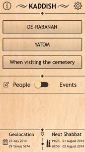 Kaddish screenshot #3 for iPhone