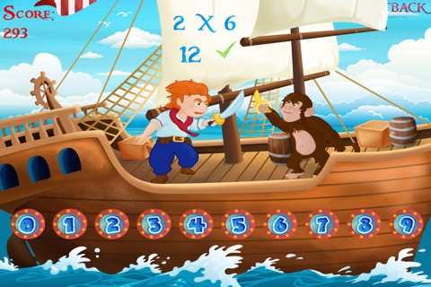 Learn Times Tables - Pirate Sword Fightのおすすめ画像2