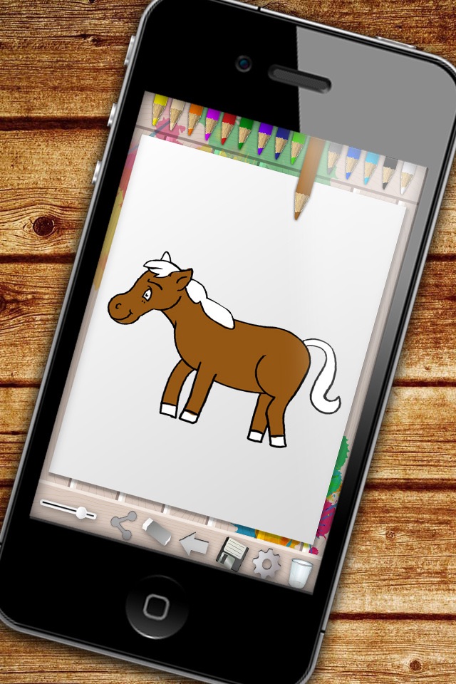 Libro para colorear animales de la granja- colorea y pinta animales screenshot 3