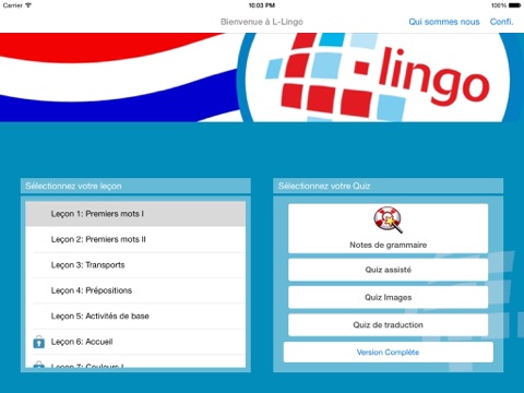 Screenshot #6 pour L-Lingo Apprenez le Thaï
