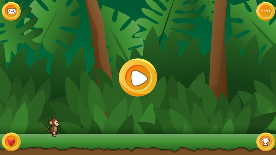 #4. Monkey Run - The Endless Marathon Game (iOS) Podle: Alpar Gal