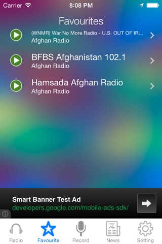 Afghan Radio News Music Recorder screenshot 3