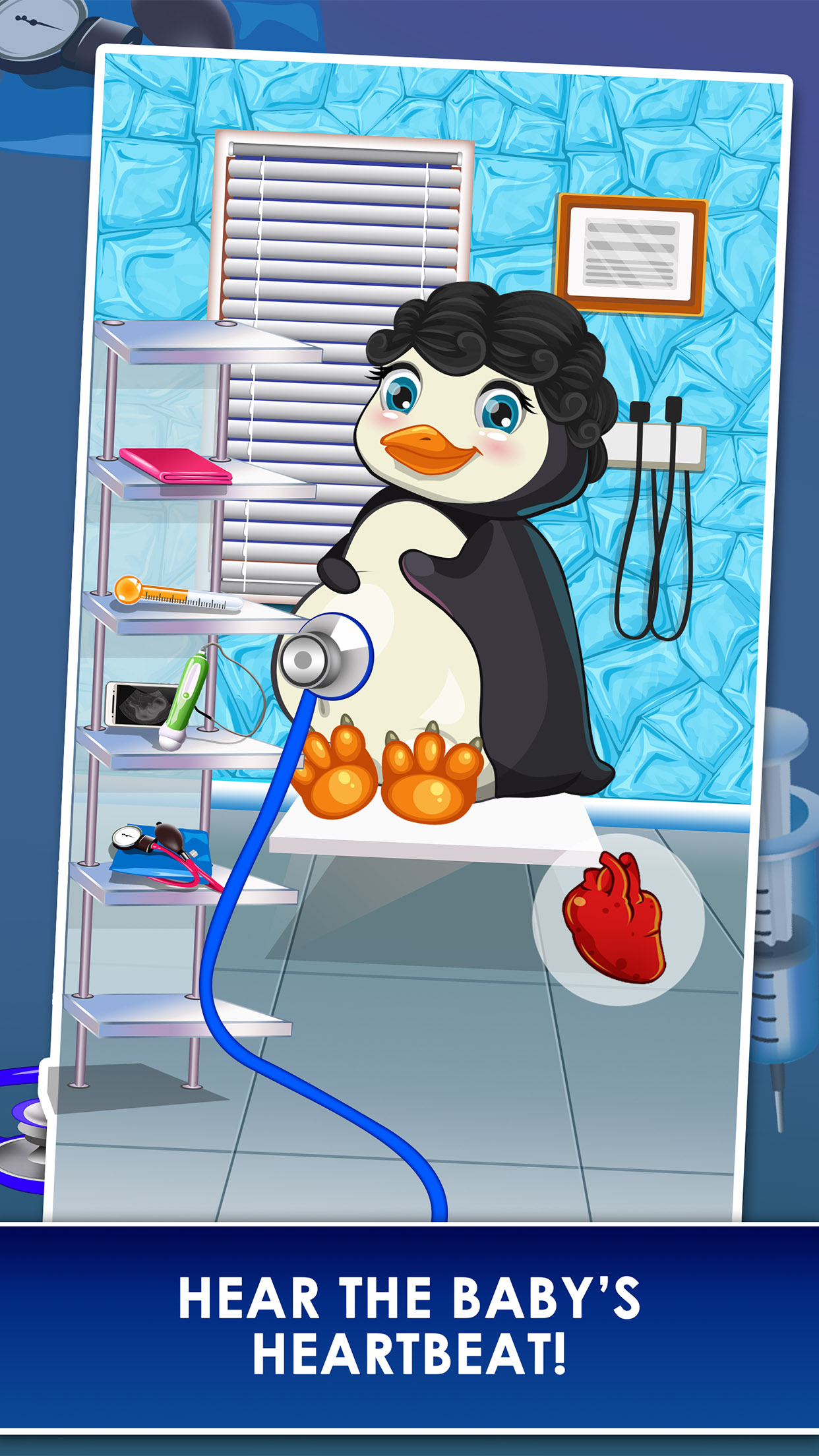 Frozen Pet Mommy's Newborn Doctor - little spa salon & beauty charmers kids games for girls screenshot 3