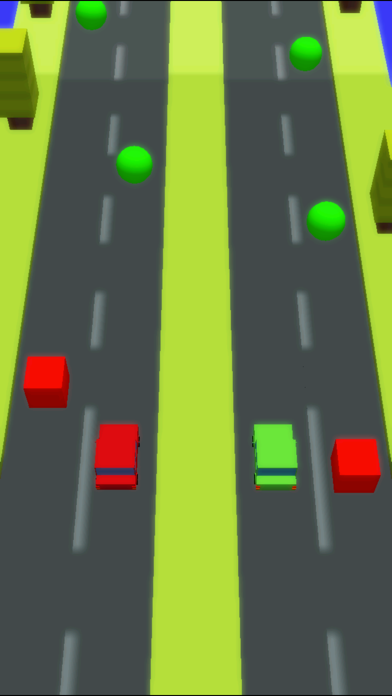 Screenshot #2 pour Two Cars 3D