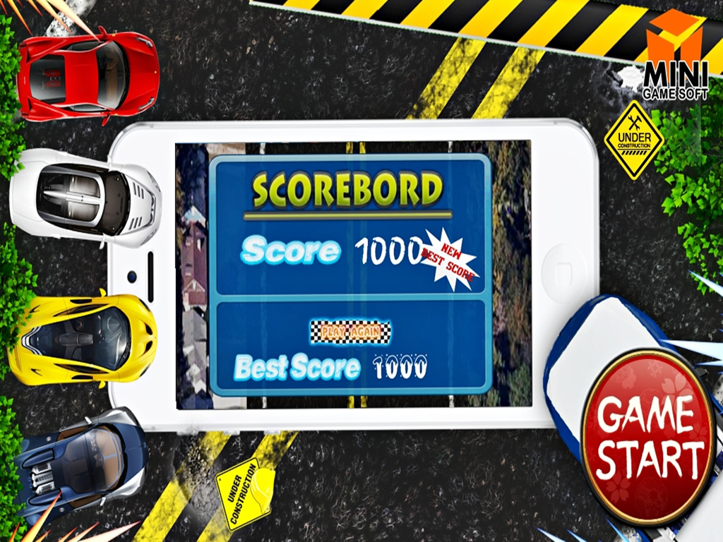 POLICE CAR RACING screenshot 4