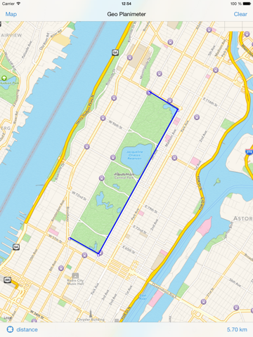 Screenshot #6 pour Geo Planimeter - Area & Distance Calculator