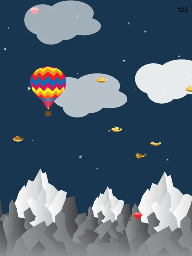 Balloon Ride - An Adventure With Birds, game for IOS