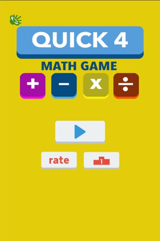 Quick 4 Math Game screenshot 2