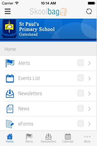 St Paul's Primary School Gateshead - Skoolbag screenshot 2