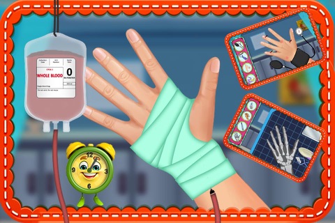 Hand Surgery - Crazy skin beauty surgeon and doctor hospital game screenshot 2