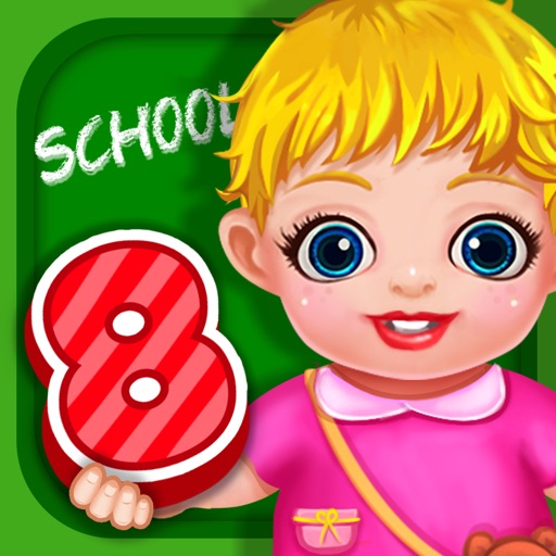 Little Baby School: Kids Learn ABC! Kindergarten Mini Games Icon