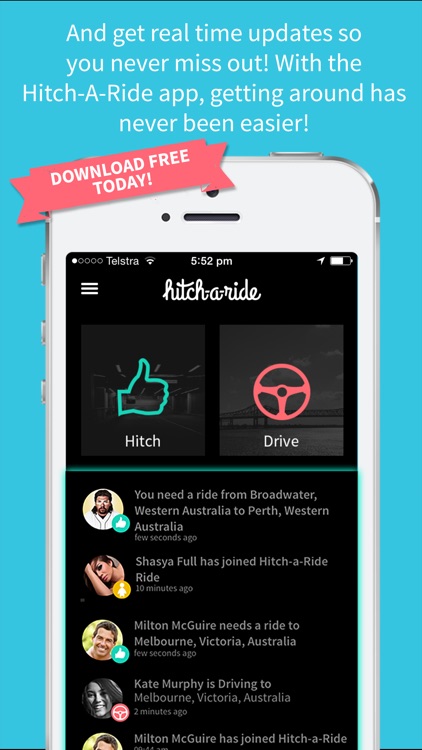 Hitch-A-Ride - Rideshare with Friends! screenshot-4