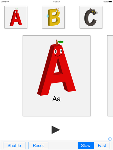 Screenshot #4 pour Alphabet Cards (English)