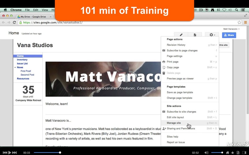 Course For Making Google Sites thumbnail 2