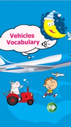 English vocabulary vehicle : english training for kids & toddler Captura de tela 1