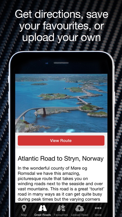 Great Driving Roads: the world's best driving routes for car and motoring enthusiasts screenshot-3