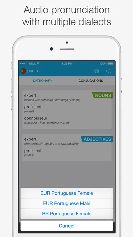Portuguese – English Dict. screenshot 4 of 5