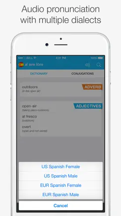 Spanish — English Dictionary iPhone image 4