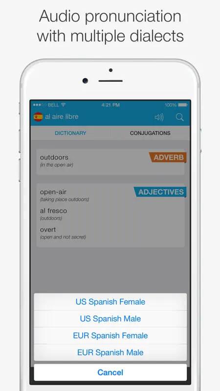 Spanish — English Dictionary screenshot 4 of 5