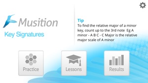 Musition Key Signatures screenshot #1 for iPhone