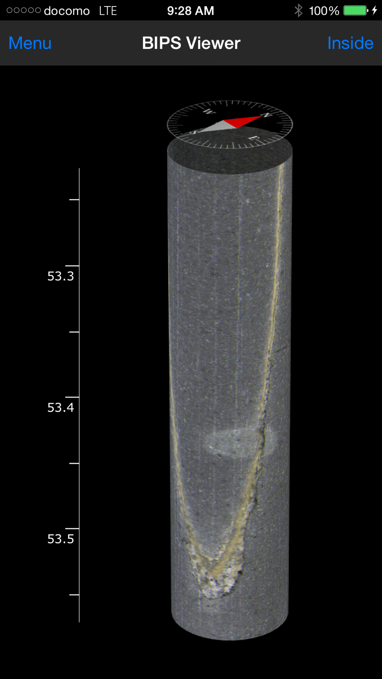 BIPS Viewer - The Projection Borehole Image Data Viewer screenshot 4