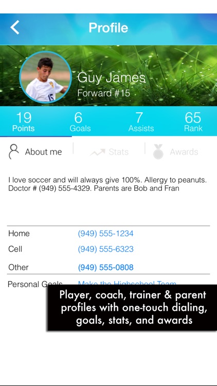 Gamer - A soccer team sports management app for the Team Mom, Admin, Coach, and Player screenshot-3