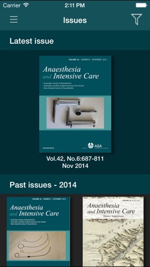 Anaesthesia & Intensive Care(圖1)-速報App