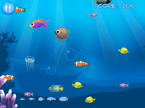 Best Hungry Fish iPad screenshot