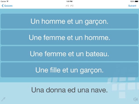 Screenshot #5 pour L-Lingo Apprenez le Italienne
