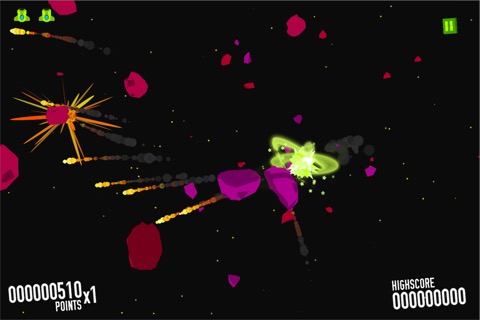 小惑星の嵐戦争宇宙シューターガンナーアーケードゲームのおすすめ画像1